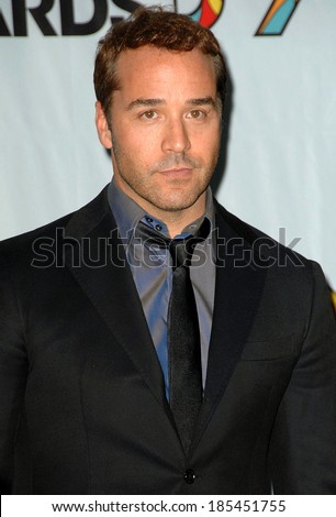 Jeremy Piven in the press room for 2009 BET Awards Show - PRESS ROOM, Shrine Auditorium, Los Angeles, CA June 28, 2009