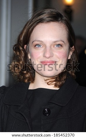 Elisabeth Moss at Natural Resources Defense Council NRDC Forces for Nature Annual Benefit, 583 Park Avenue, New York, NY March 30, 2009