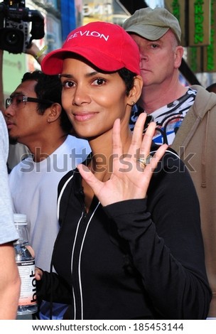 Halle Berry at a public appearance for 13th Annual EIF Revlon Run/Walk For Women, Times Square to Central Park, New York, NY May 1, 2010