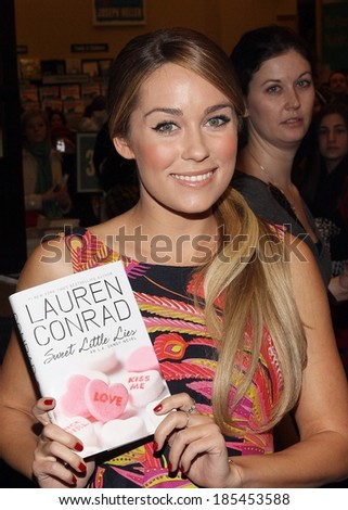 Lauren Conrad at in-store appearance for Lauren Conrad\'s SWEET LITTLE LIES Book Signing, Barnes and Noble Book Store Tribeca, New York, NY February 3, 2010