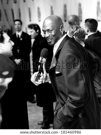 Michael Jordan being interviewed at the Sports Illustrated Century Sports Awards, 12/2/99