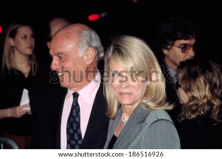Candice Bergen and her husband Marshall Rose at premiere of ENIGMA, NY 4/11/2002