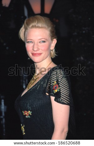Cate Blanchett at NATIONAL BOARD OF REVIEW AWARDS, NY 1/7/2002