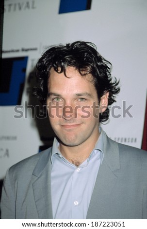 Paul Rudd at the premiere of SHAPE OF THINGS, Tribeca Film Festival, NYC, 5/7/2003