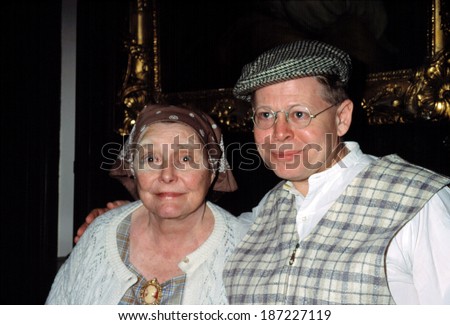 Patricia Neal and Joel Vig at Food for Thought Lunch Hour Theatre, NY 11/5/2001