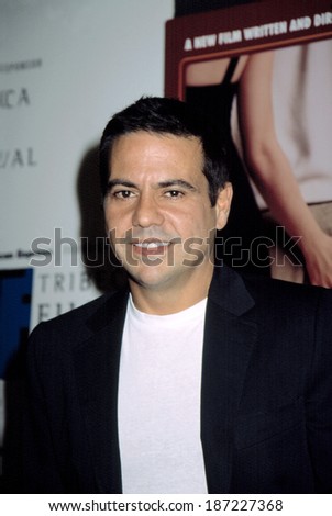 Narciso Rodriguez at the premiere of SHAPE OF THINGS, Tribeca Film Festival, NYC