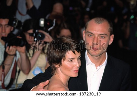 Sadie Frost and Jude Law at world premiere of AI Artificial Intelligence, NY 6/26/2001