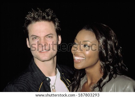 Shane West and Gabrielle Union at premiere of CRADLE 2 THE GRAVE, NY 2/24/2003