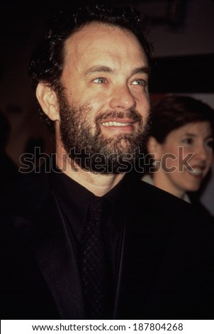 TOM HANKS at the New York premiere of THE STORY OF US, 10/10/99