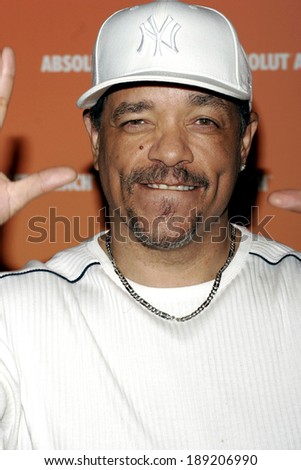 Ice T at Absolut Apeach Vodka Launch Party, Koi Restaurant at the Bryant Park Hotel, New York, NY, May 16, 2005
