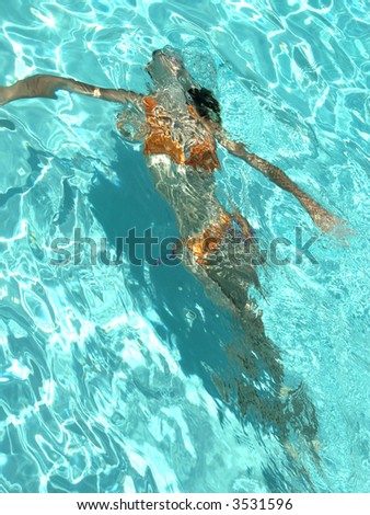 Female Underwater