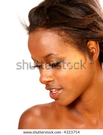 Beautiful African American Woman 