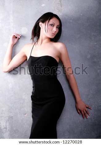 Beautiful & Elegant Asian Woman in Formal Fashion