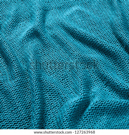 Blue material background