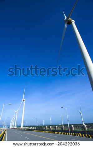 wind turbines alternative energy source.