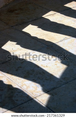 Shadows play. Abstract background.