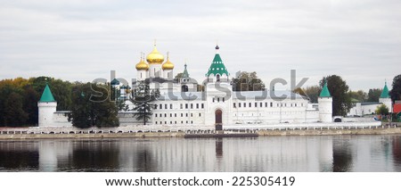 Ipatyevsky monastery. Famous historical place in Kostroma, Russia.