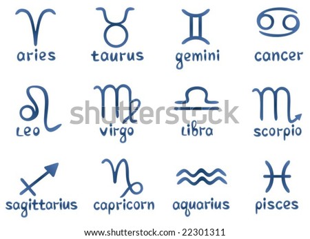 Zodiac star signs