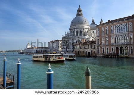 ITALY, VENICE - November 20: gorgeous cityscapes of Venice - Mistress of the Adriatic, pearl of Italy  on November 20, 2014 in Venice