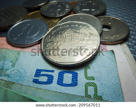 Asian Money cash, coins and Banknotes