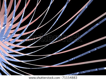 lilac pink and black swirling sunlight pattern