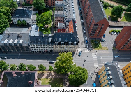 Streets from above