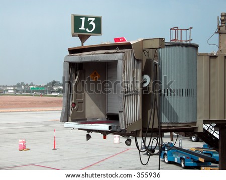 Jet Way at John Wayne International Airport. Fear of Flying