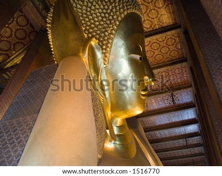 Reclining Buddha at Wat Po - Bangkok, Thailand