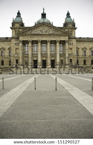 Federal Administrative Court of Germany. The Bundesverwaltungsgericht has its seat at the former Reichsgericht (Imperial Court of Justice) building in Leipzig.