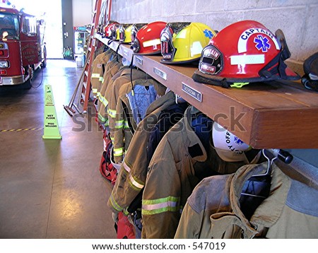 Baby Fight Gear on Fire Turnout Gear Stock Photo 547019   Shutterstock