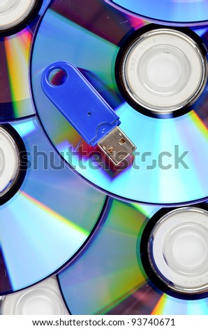 DVD and USB disk