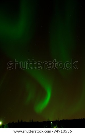 Northern Lights and the Big Dipper