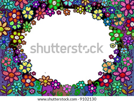 frame flower