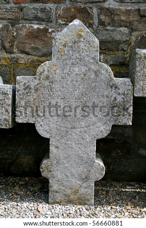 Belgium Clermont old historic grave crosses