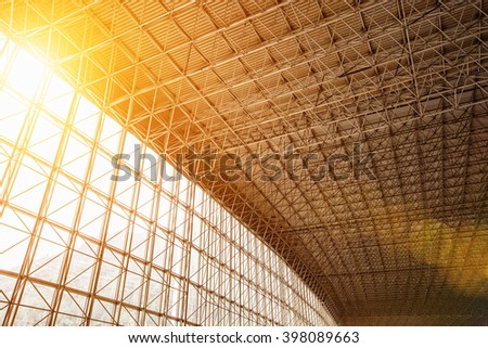 abstract architecture industrial construction