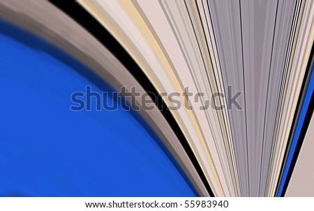 A computer generated background abstract in a fan like shape.