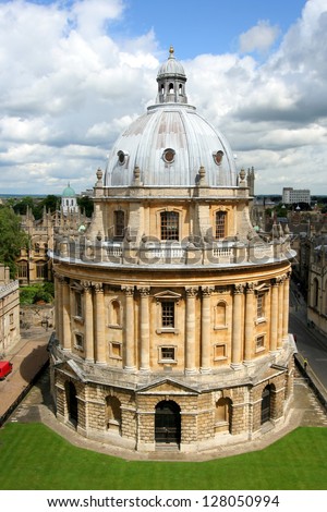 Oxford University historic library, Radcliffe Camera