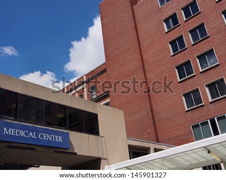large hospital building