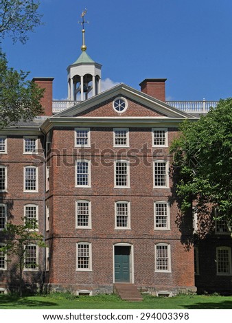 Brown University, University Hall, built 1770