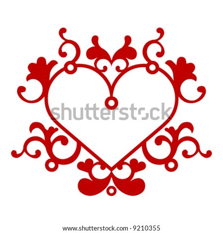 coloring pages of hearts with arrows. White coloring page valentine
