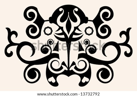 stock vector : abstract tattoo stock vector : abstract tattoo