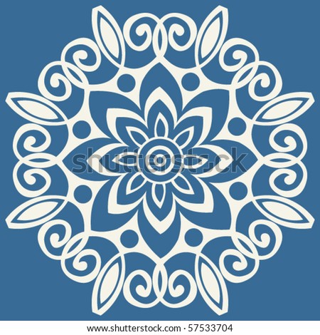 Baroque Floral Decoration, Vector Design Elements - 57533704 Baroque Floral Decoration, Vector Design Elements - 57533704