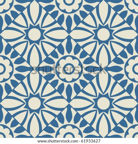 blue textile design