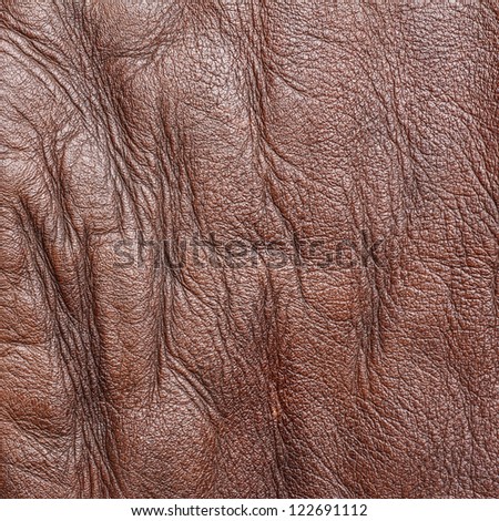 Natural Cow Leather Texture, Background