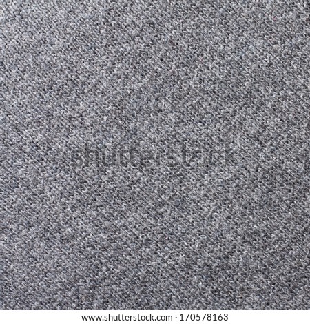 Plain Gray Woolen Fabric Texture