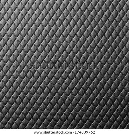 Diamond Shaped Black Plastic Surface Texture
