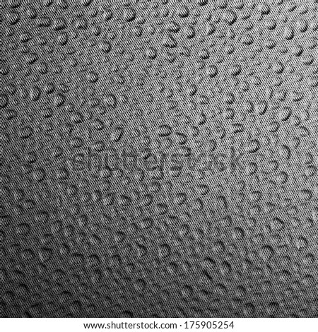 Abstract Shaped Metallic Black Fabric Texture