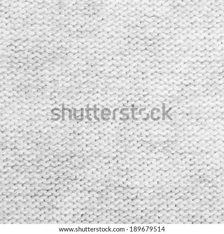 White Crocheted Fabric Texture