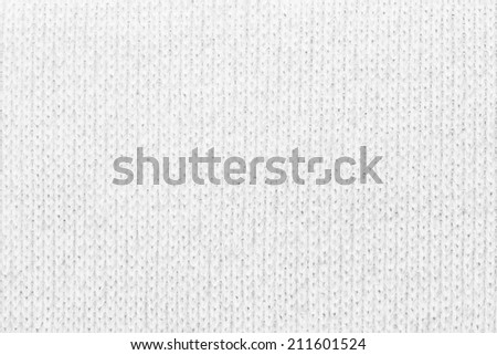 White Fabric Texture