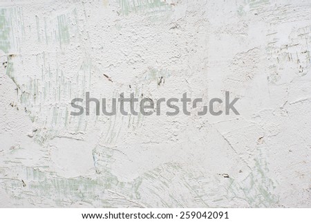 White Gypsum Wall Texture